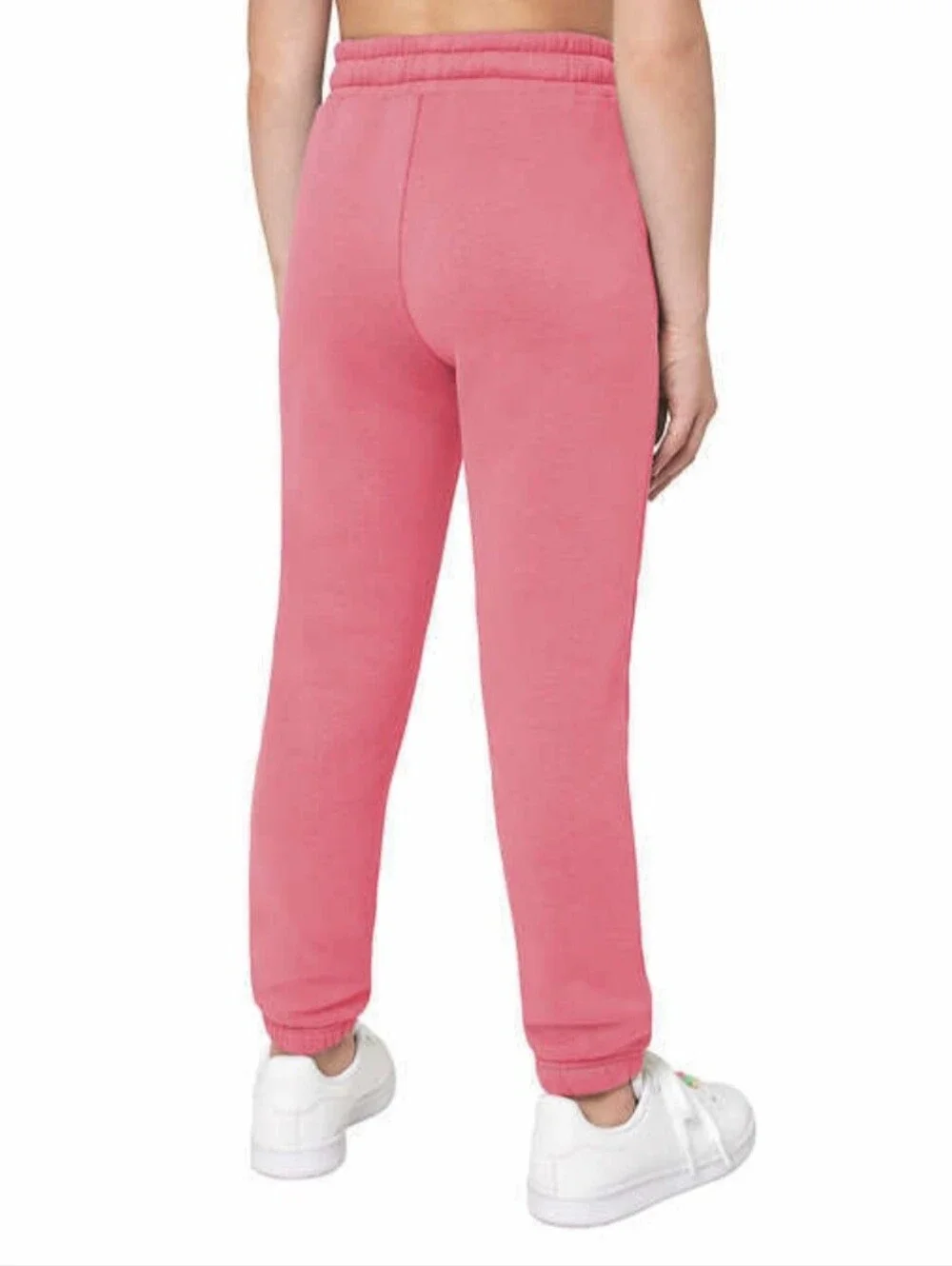 Mondetta Girl's Youth Fleece Jogger Pants Coral / Pink Size M 10-12